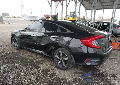 2017 Honda Civic Touring from USA, damaged, VIN 19XFC1F99HE021543